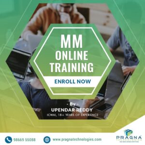 SAP SD Online Training - MM WITH SIMPLE LOGISTICS.